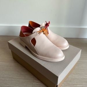 Camper- Twins Orange Red Oxford Shoe EU39 (Brand New)